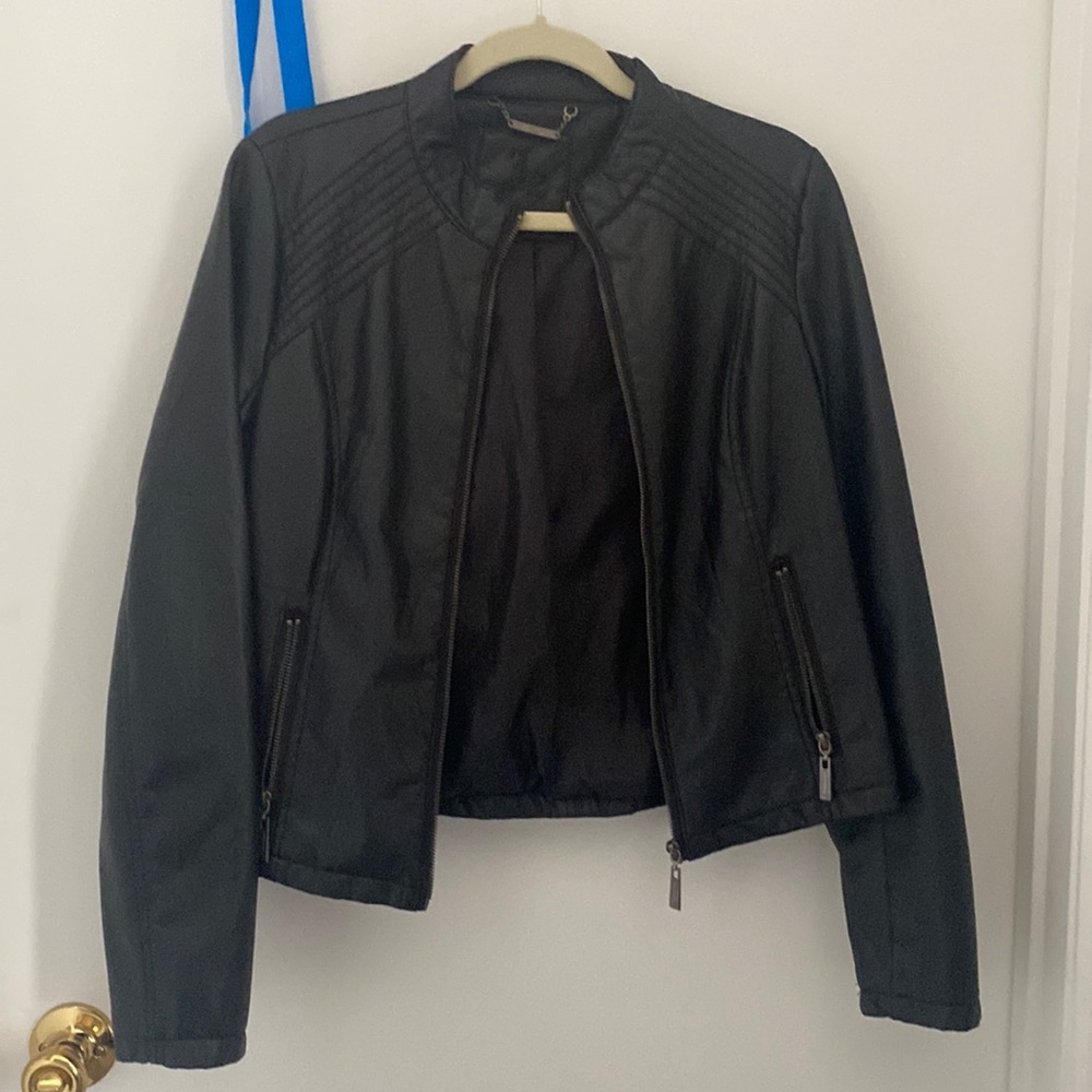 Leather moto Jacket